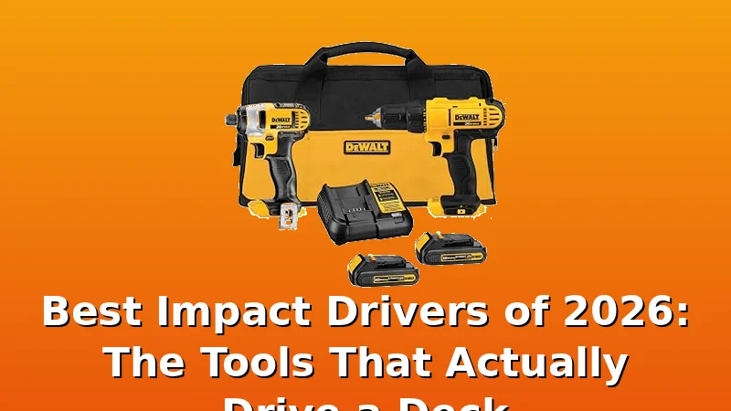 Best Impact Drivers of 2026: The Tools That Actually Drive a Deck - TorqueVibe review with measurements and honest opinion