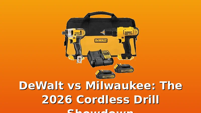 DeWalt vs Milwaukee: The 2026 Cordless Drill Showdown - TorqueVibe review with measurements and honest opinion