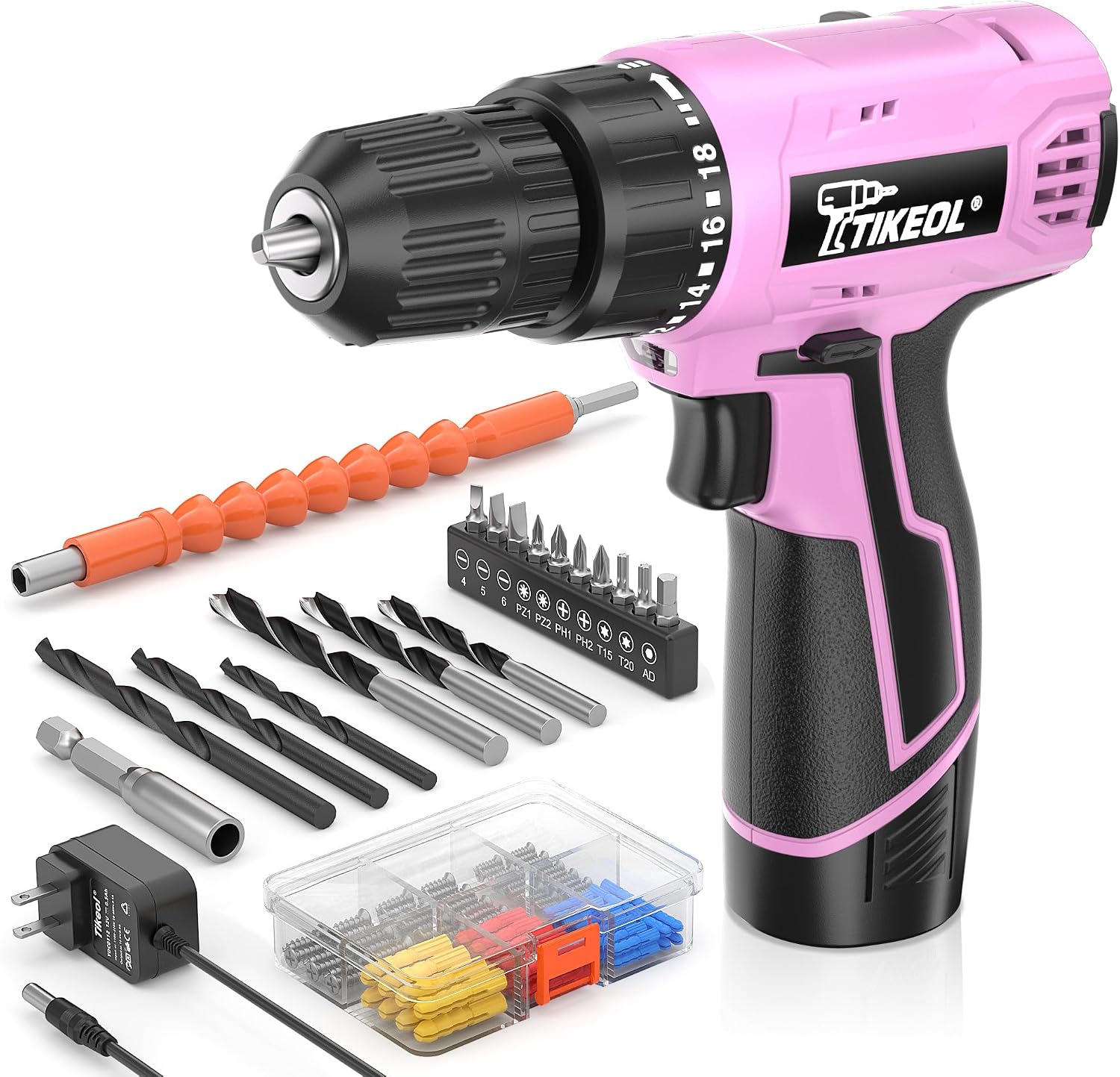 12V Cordless Drill Set